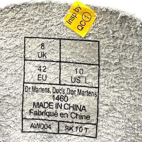 Dr. Martens 1460 Virginia Leather Laced Boots - Picture 11 of 12